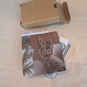 Calm Club LDN Relaxation Card Set